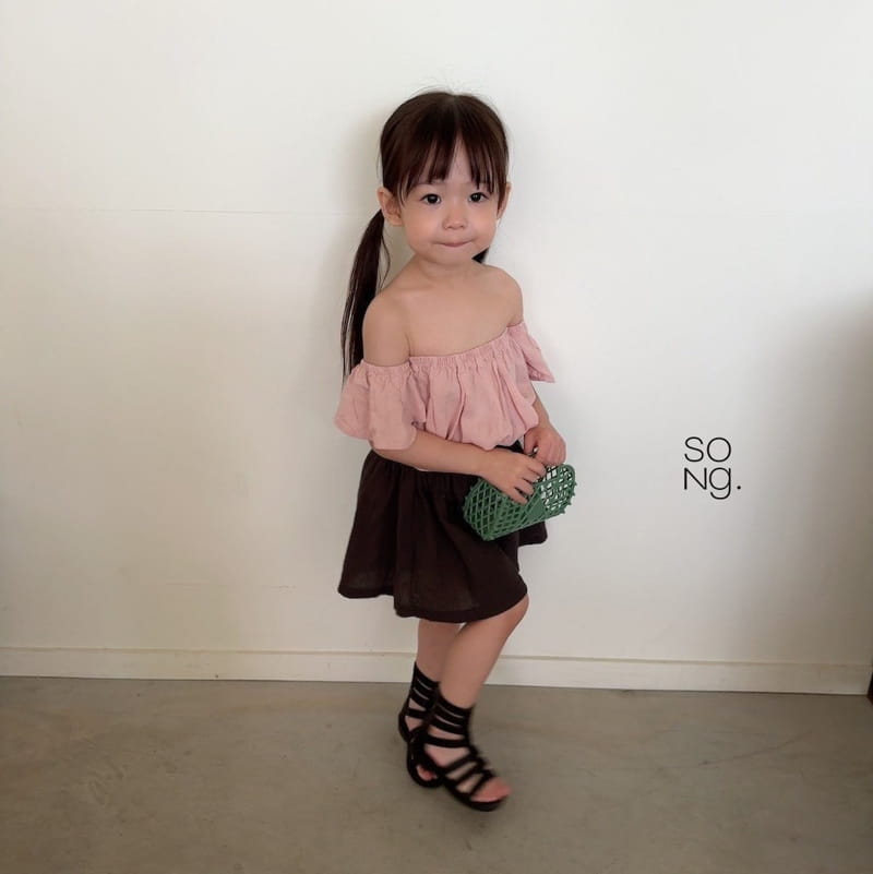 Song - Korean Children Fashion - #childrensboutique - Off Shoulder Blouse - 8
