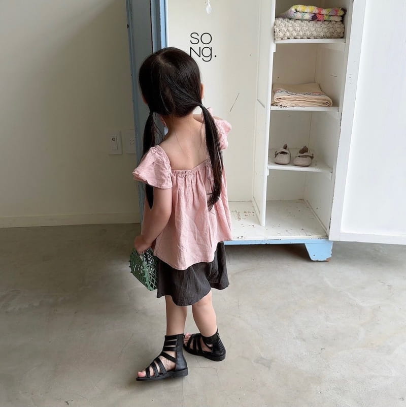 Song - Korean Children Fashion - #fashionkids - Off Shoulder Blouse - 11