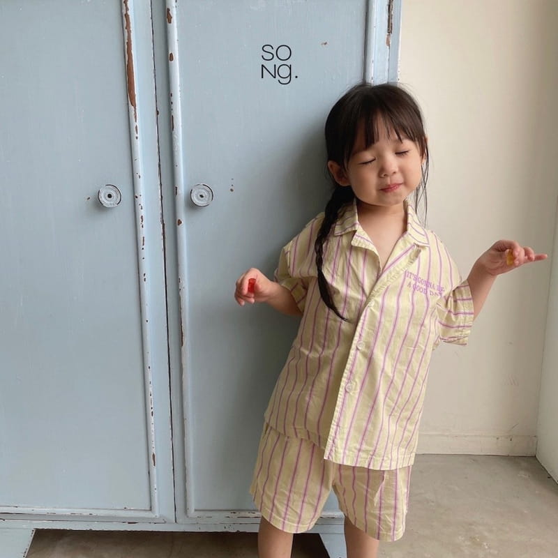 Song - Korean Children Fashion - #kidsshorts - Good Day Shirt - 11