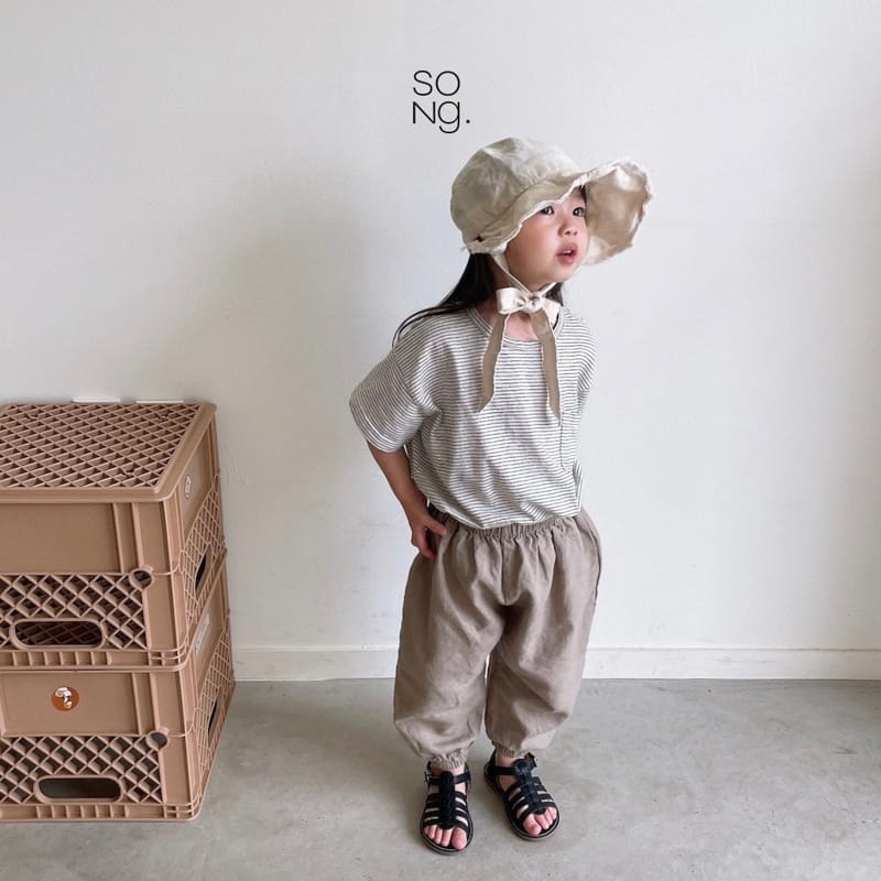 Song - Korean Children Fashion - #Kfashion4kids - Pocket Piping Tee - 4
