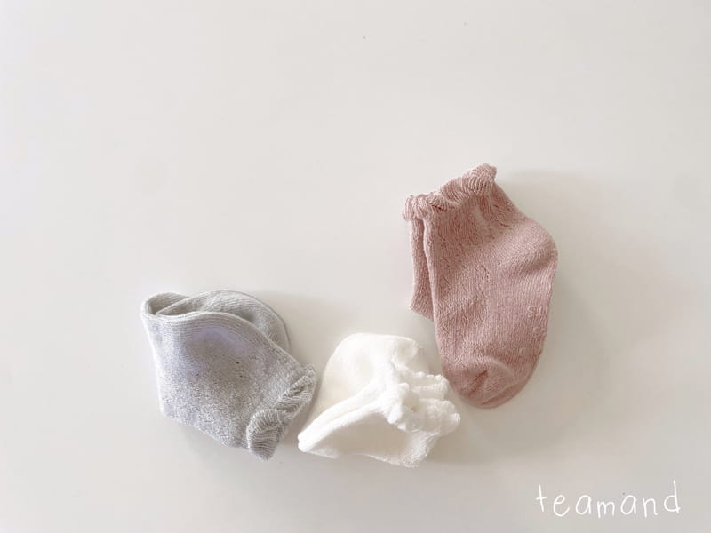 Teamand - Korean Children Fashion - #stylishchildhood - Summer Socks Set - 3