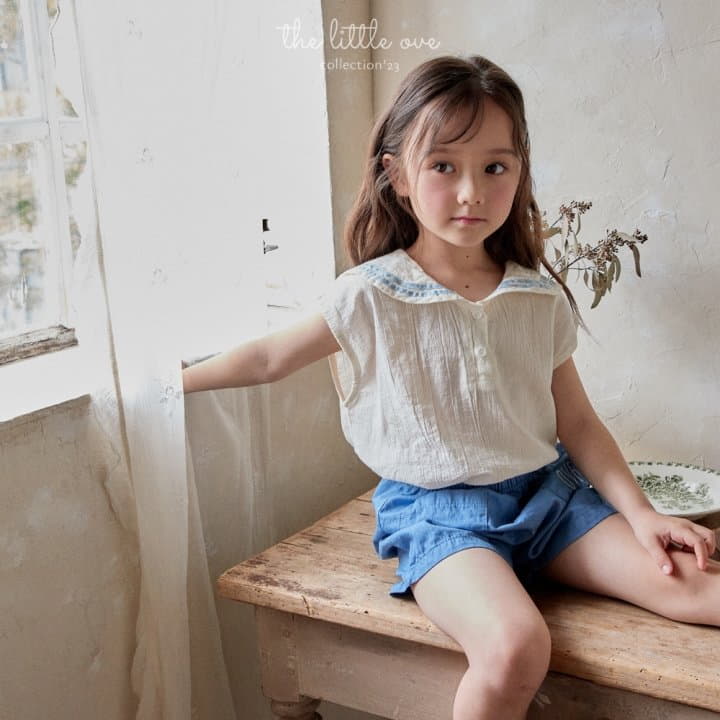 The Little Ove - Korean Children Fashion - #childofig - Marine Blouse - 4