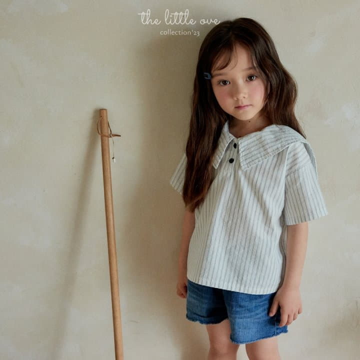 The Little Ove - Korean Children Fashion - #childofig - French Shirt - 10