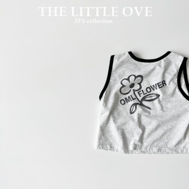 The Little Ove - Korean Children Fashion - #childofig - Flower Sleeveless - 6