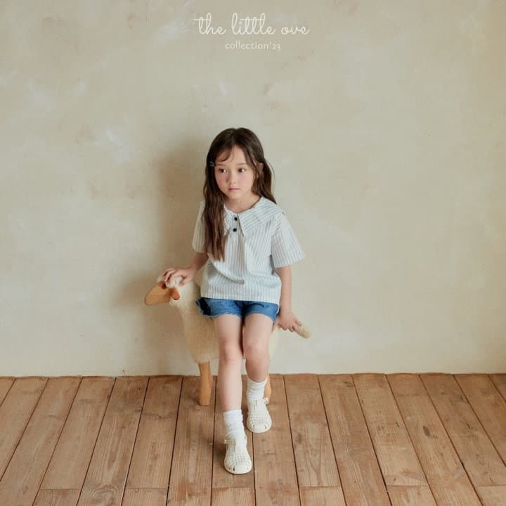 The Little Ove - Korean Children Fashion - #childrensboutique - Roy Denim Shorts - 12