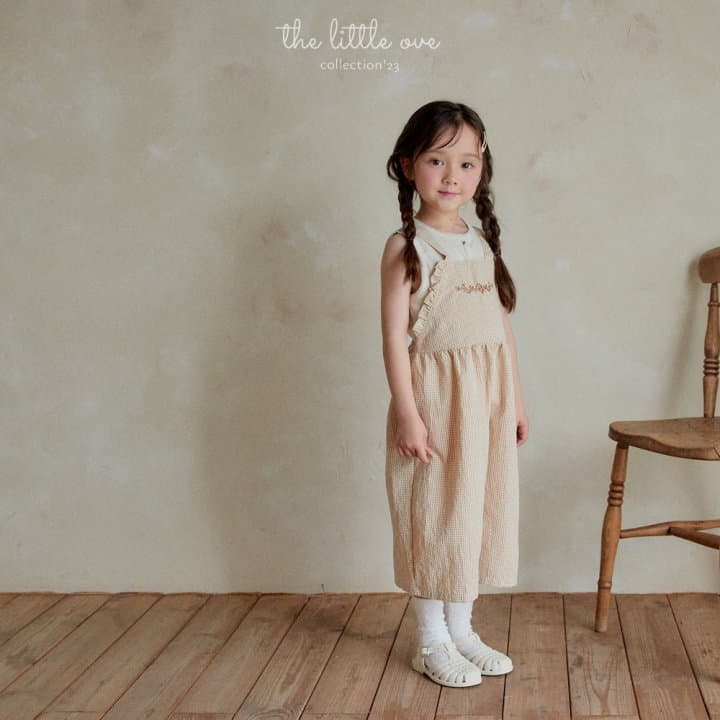 The Little Ove - Korean Children Fashion - #childrensboutique - Mango Dungarees Pants - 6