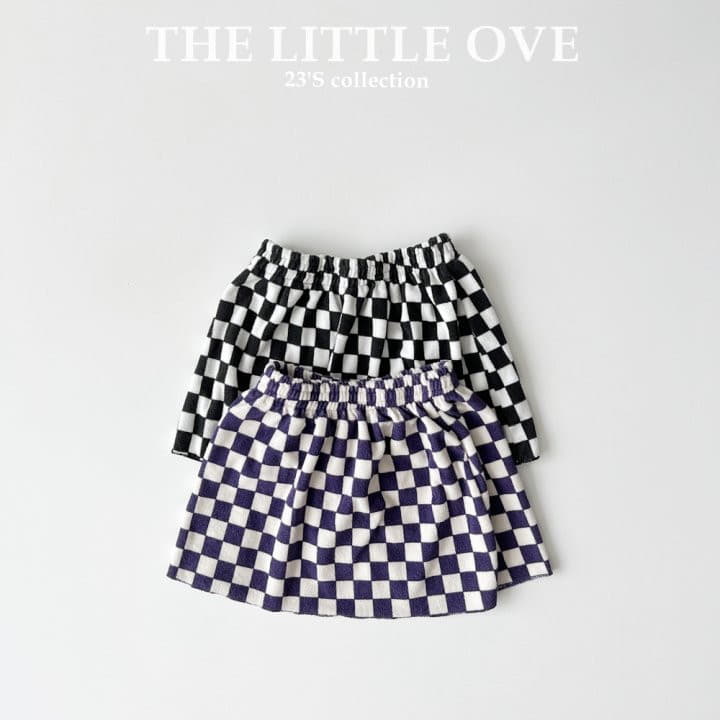 The Little Ove - Korean Children Fashion - #childofig - Chess Skirt - 4