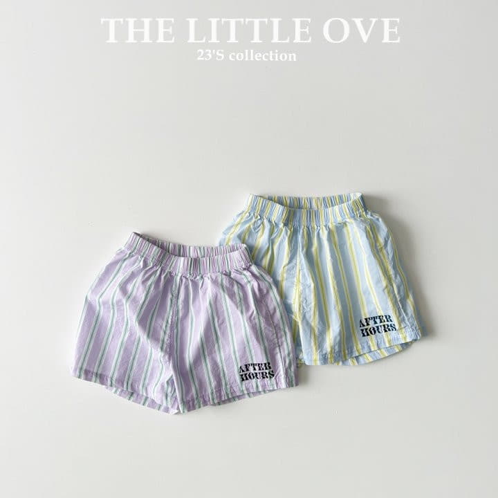 The Little Ove - Korean Children Fashion - #childrensboutique - After Shorts - 2