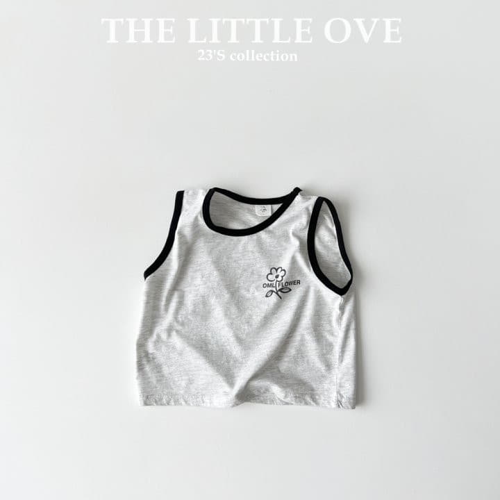 The Little Ove - Korean Children Fashion - #designkidswear - Flower Sleeveless - 8