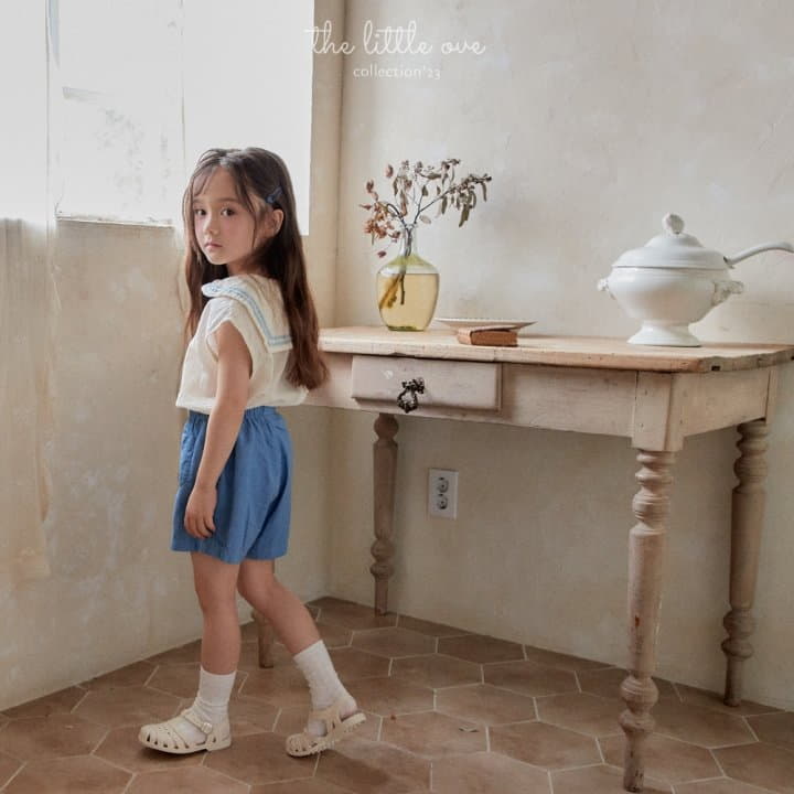 The Little Ove - Korean Children Fashion - #discoveringself - Marine Blouse - 7