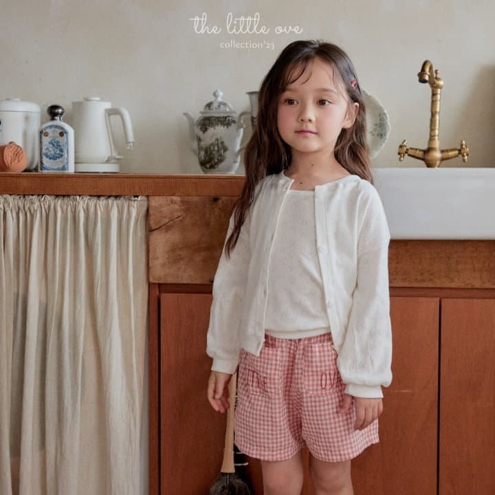 The Little Ove - Korean Children Fashion - #designkidswear - Heart Sleeveless Top Bottom Set - 4