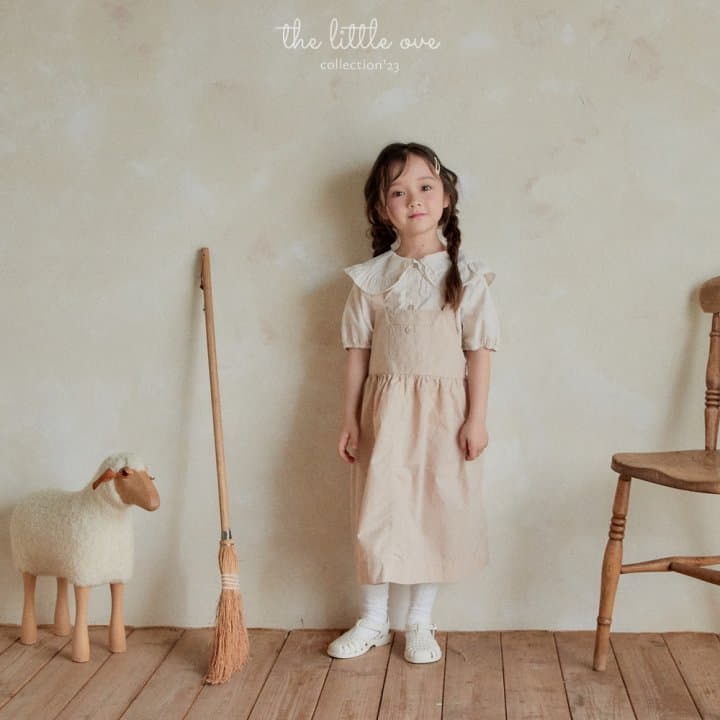 The Little Ove - Korean Children Fashion - #fashionkids - Pocket Dungarees One-piece - 7