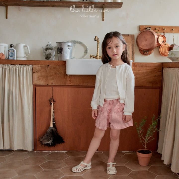 The Little Ove - Korean Children Fashion - #fashionkids - Heart Sleeveless Top Bottom Set - 5