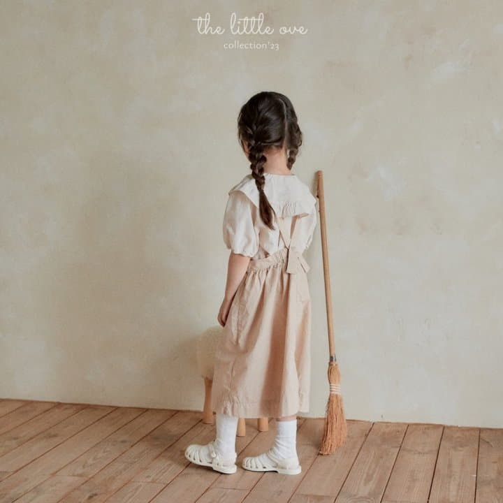 The Little Ove - Korean Children Fashion - #kidsshorts - Pocket Dungarees One-piece - 8