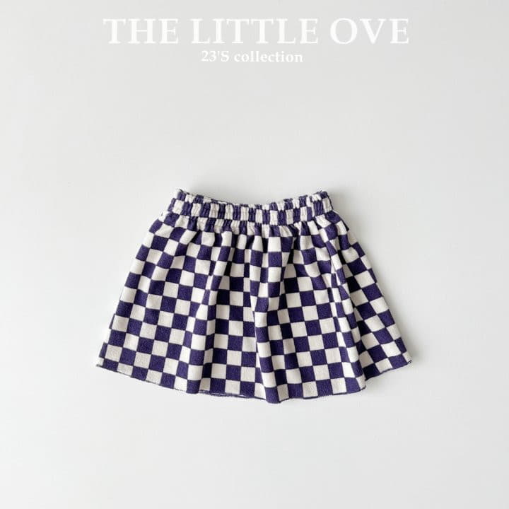 The Little Ove - Korean Children Fashion - #kidsshorts - Chess Skirt - 8