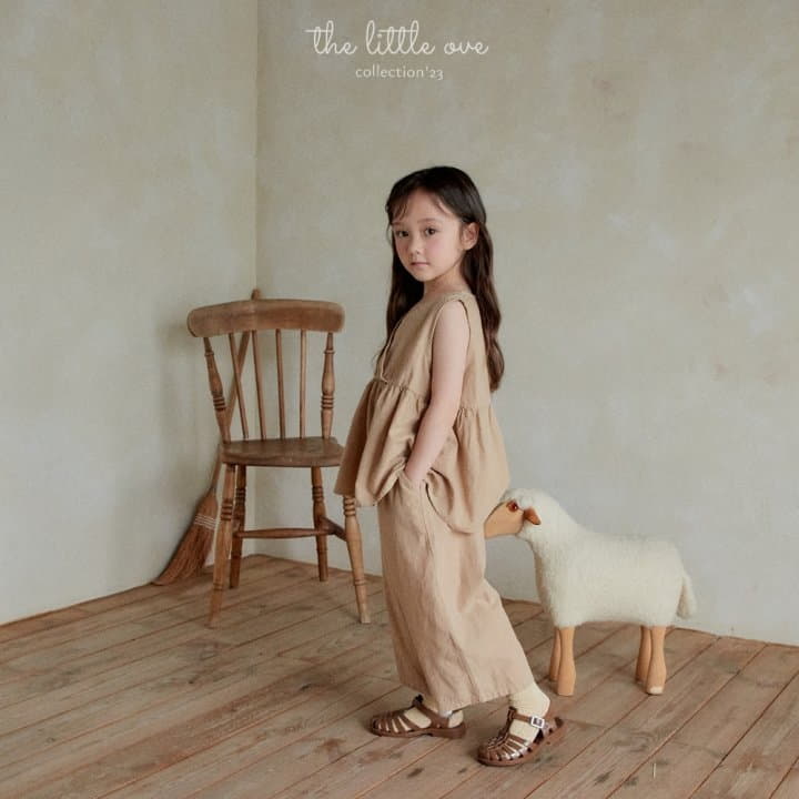 The Little Ove - Korean Children Fashion - #kidsstore - Ovev Top Bottom Set - 3