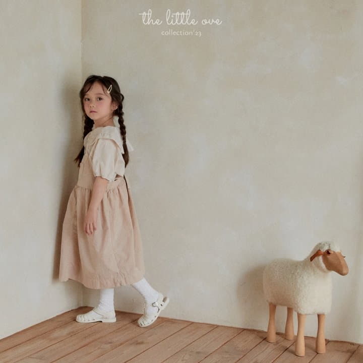 The Little Ove - Korean Children Fashion - #kidzfashiontrend - Pocket Dungarees One-piece - 10