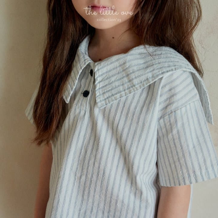 The Little Ove - Korean Children Fashion - #kidzfashiontrend - French Shirt