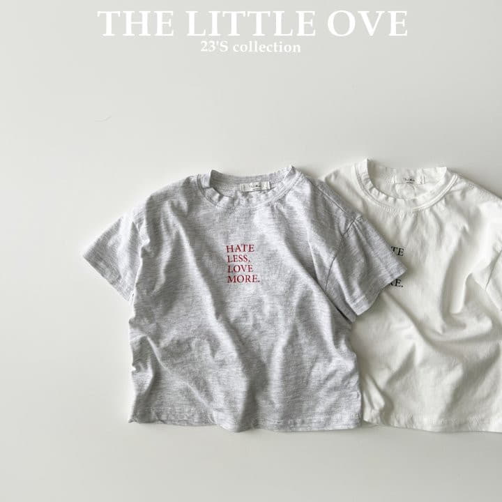 The Little Ove - Korean Children Fashion - #kidzfashiontrend - Love More Tee with Mom