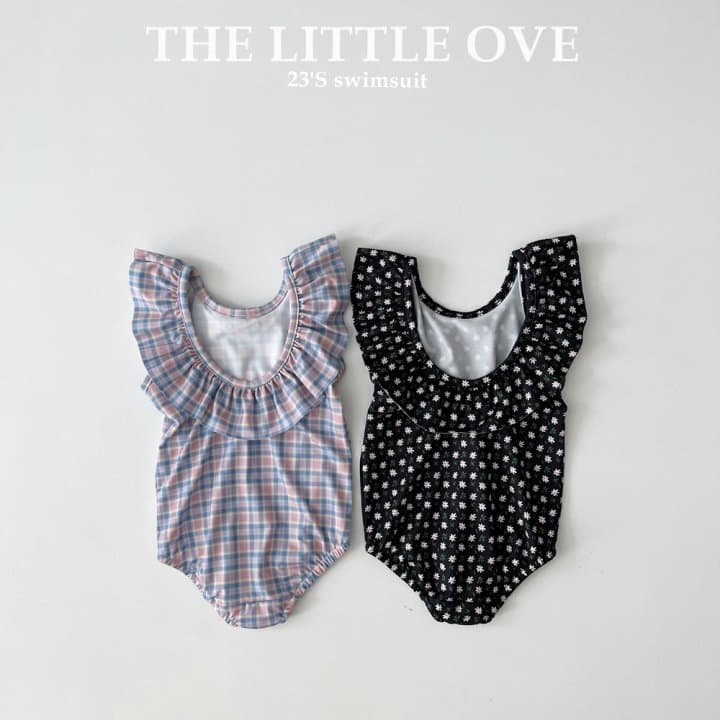 The Little Ove - Korean Children Fashion - #littlefashionista - Frill Swim Swimwear
