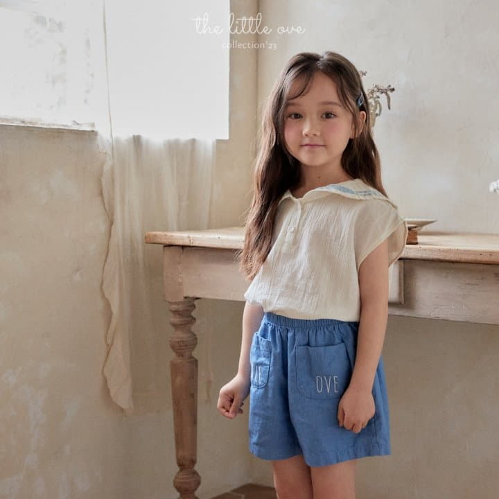 The Little Ove - Korean Children Fashion - #minifashionista - Marine Blouse