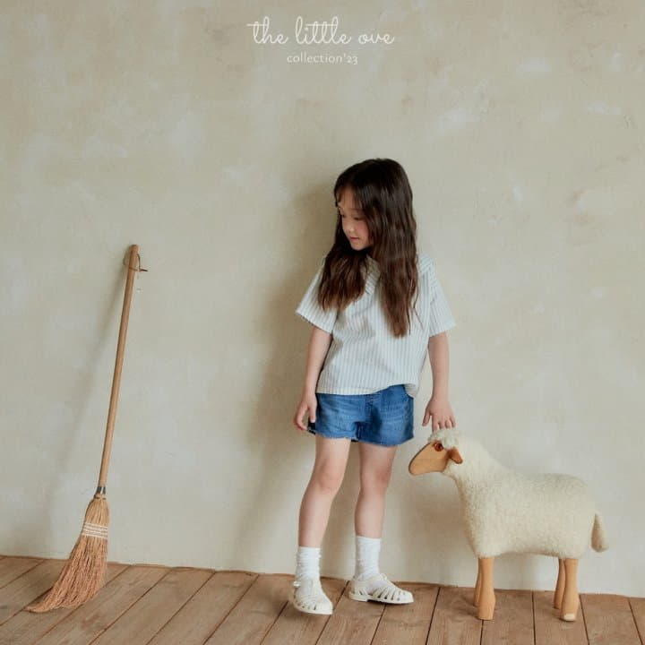 The Little Ove - Korean Children Fashion - #minifashionista - Roy Denim Shorts - 6