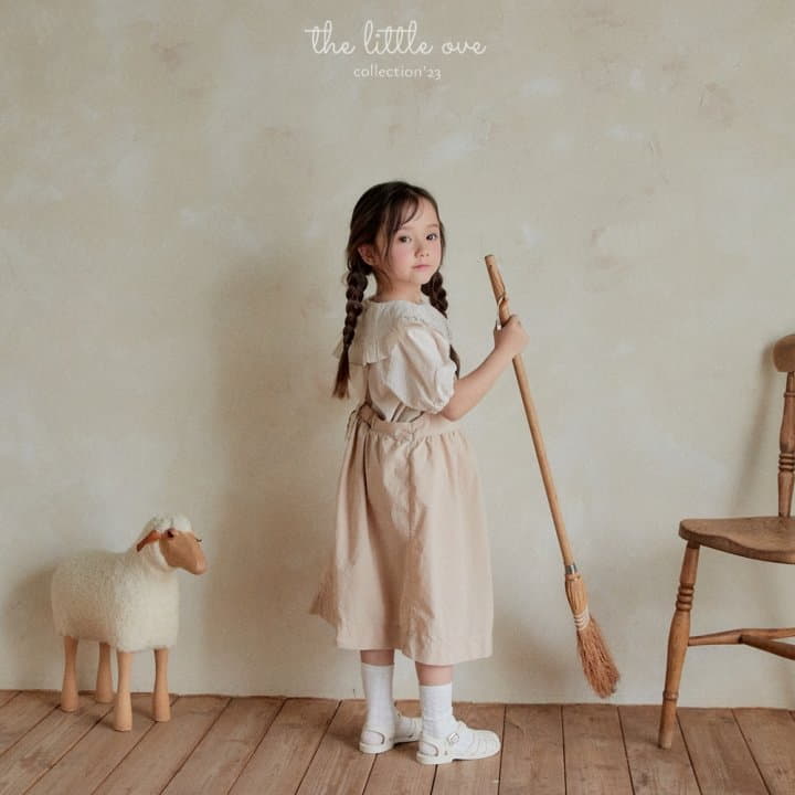 The Little Ove - Korean Children Fashion - #prettylittlegirls - Pocket Dungarees One-piece