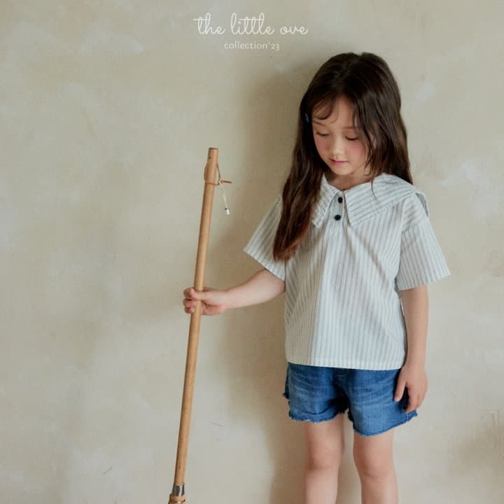 The Little Ove - Korean Children Fashion - #prettylittlegirls - Roy Denim Shorts - 7