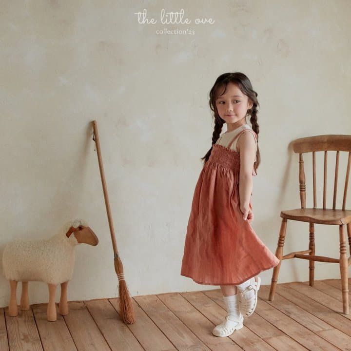 The Little Ove - Korean Children Fashion - #prettylittlegirls - Smocked One-piece - 2