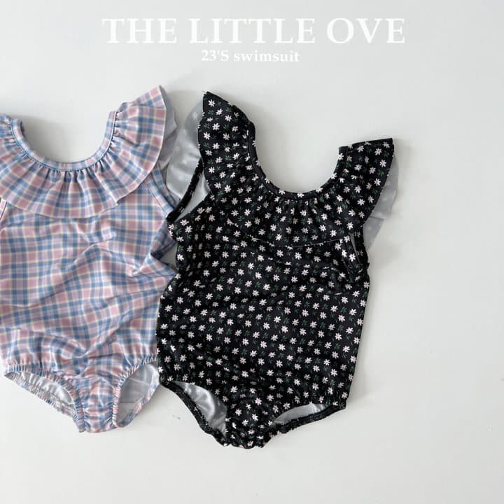 The Little Ove - Korean Children Fashion - #minifashionista - Frill Swim Swimwear - 4