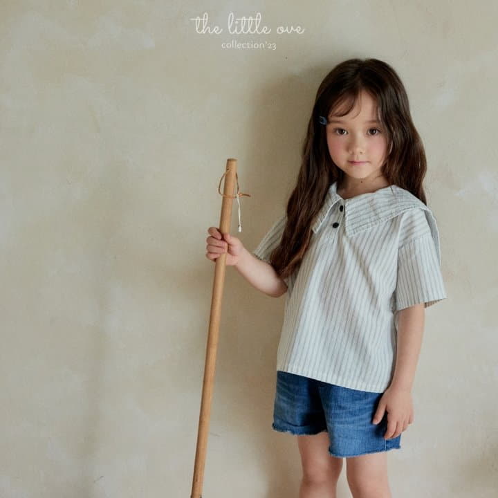 The Little Ove - Korean Children Fashion - #stylishchildhood - French Shirt - 9