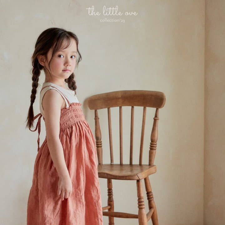 The Little Ove - Korean Children Fashion - #stylishchildhood - Smocked One-piece - 5