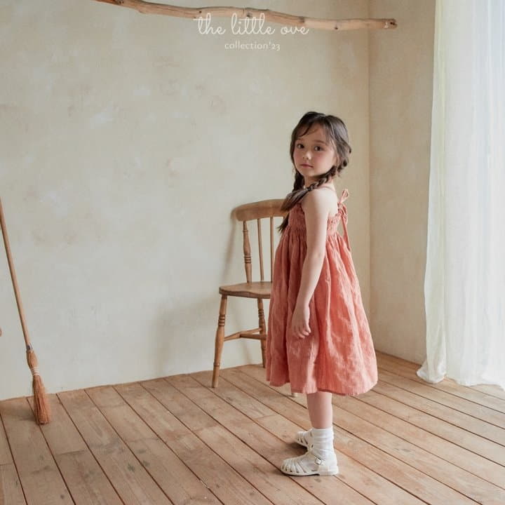 The Little Ove - Korean Children Fashion - #todddlerfashion - Smocked One-piece - 3