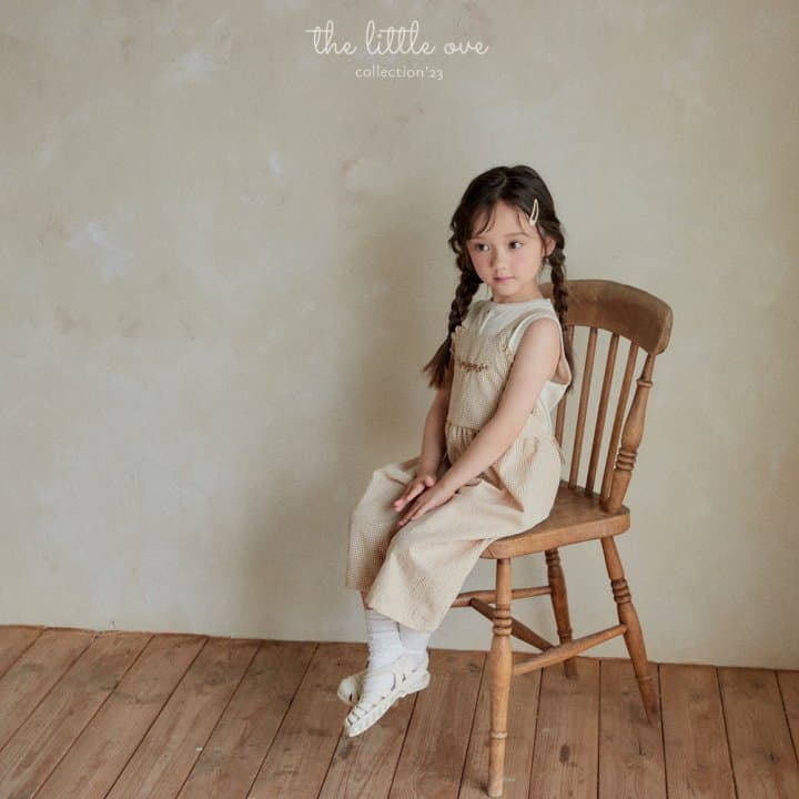 The Little Ove - Korean Children Fashion - #todddlerfashion - Mango Dungarees Pants - 2