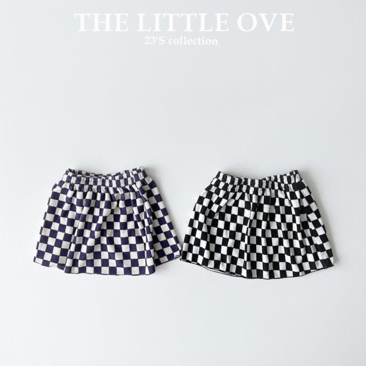 The Little Ove - Korean Children Fashion - #toddlerclothing - Chess Skirt