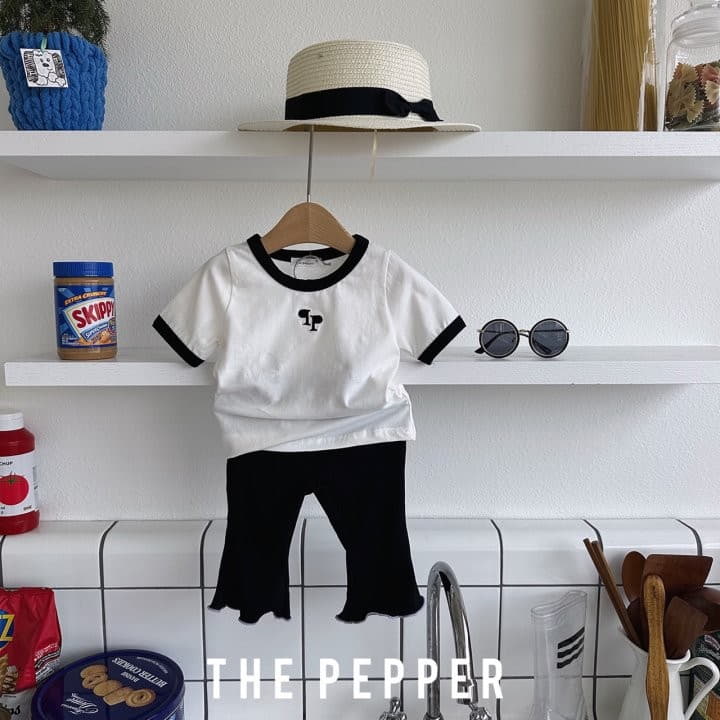 The Pepper - Korean Children Fashion - #Kfashion4kids - Piping Tee - 9