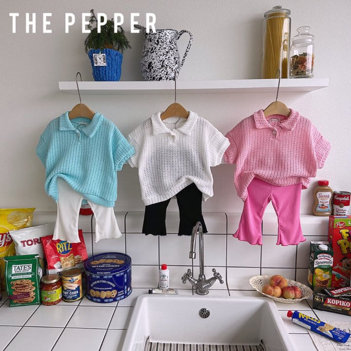 The Pepper - Korean Children Fashion - #childofig - Knit Collar Tee - 2