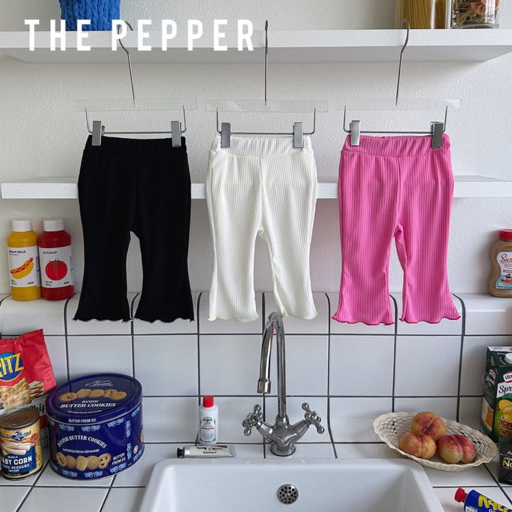 The Pepper - Korean Children Fashion - #childrensboutique - Rib Color Pants