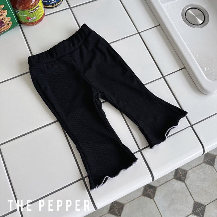 The Pepper - Korean Children Fashion - #discoveringself - Rib Color Pants - 4