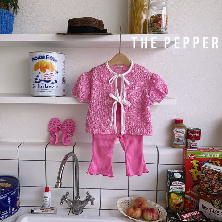 The Pepper - Korean Children Fashion - #magicofchildhood - Rib Color Pants - 10