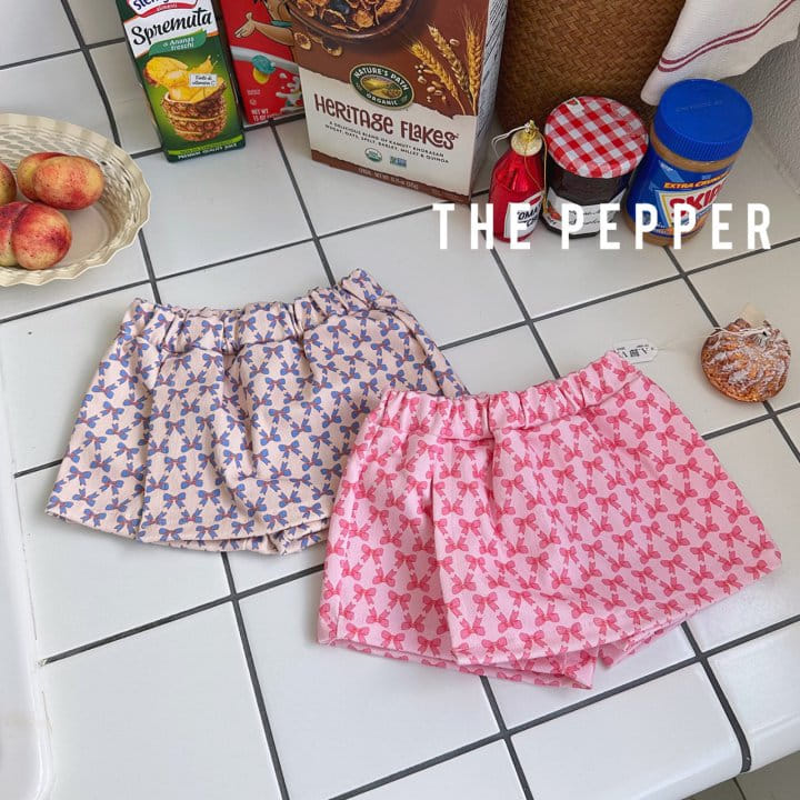 The Pepper - Korean Children Fashion - #prettylittlegirls - Ribbon Skirt Pants