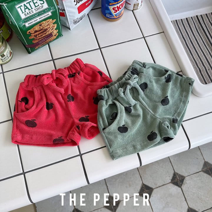 The Pepper - Korean Children Fashion - #todddlerfashion - Apple Shorts - 5