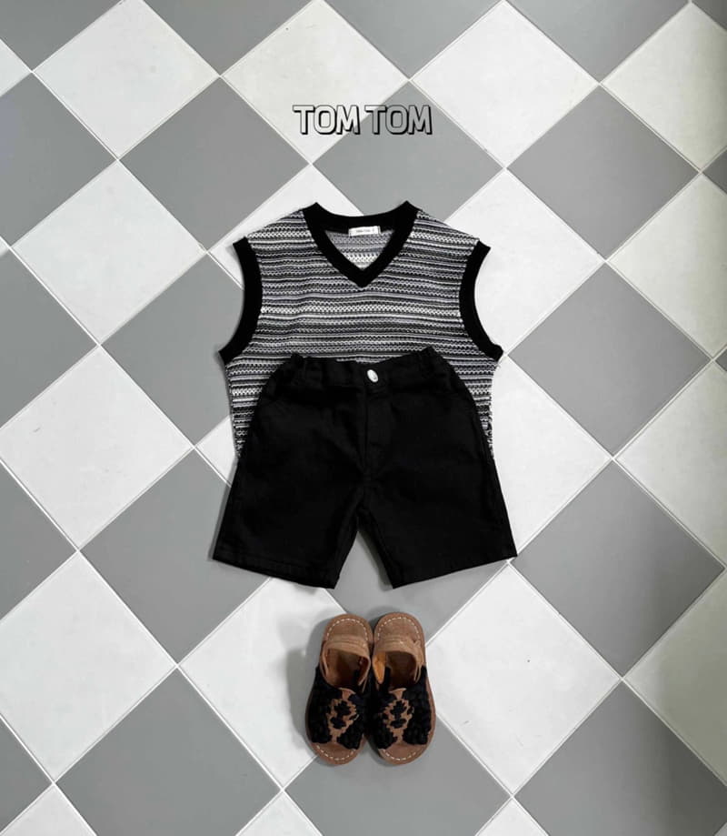 Tom Tom - Korean Children Fashion - #Kfashion4kids - Summer Knit Vest - 2
