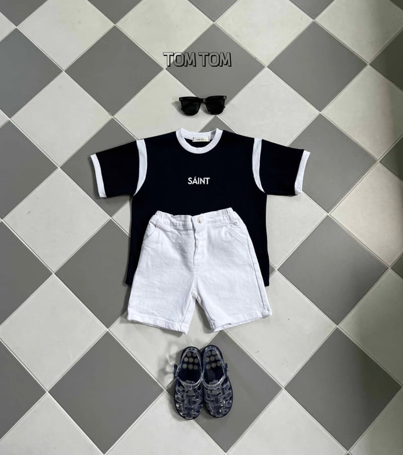Tom Tom - Korean Children Fashion - #designkidswear - Berry Saint Tee - 2