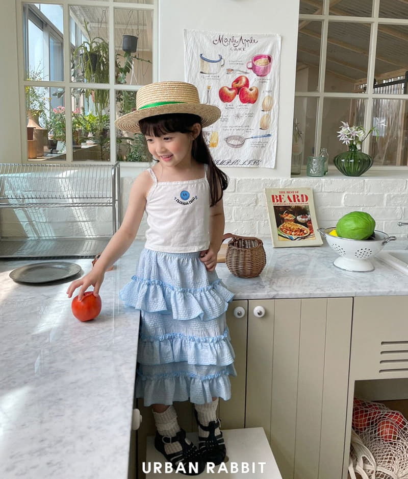 Urban Rabbit - Korean Children Fashion - #magicofchildhood - Lace Sleeveless Tee - 12