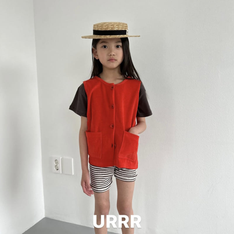 Urrr - Korean Children Fashion - #kidsshorts - Cozy Stripes Pants - 12