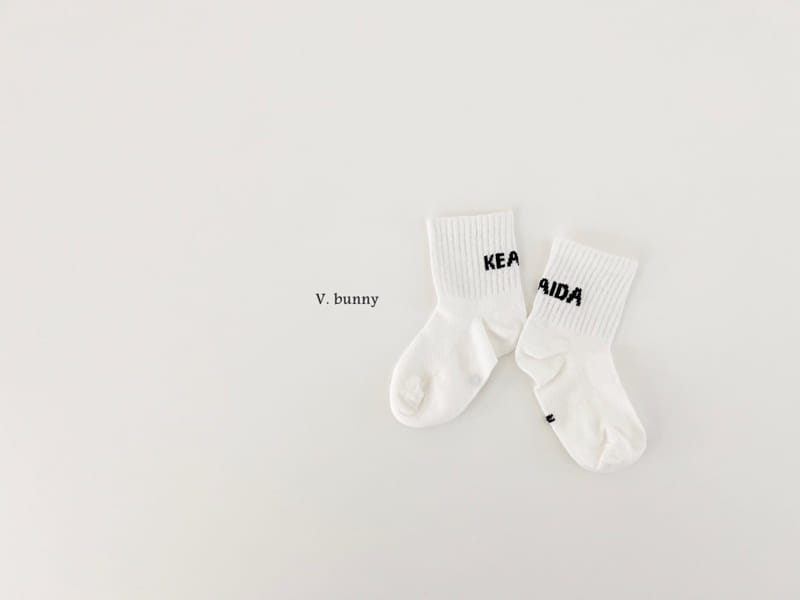 V Bunny - Korean Children Fashion - #childofig - Piece Socks Set - 6