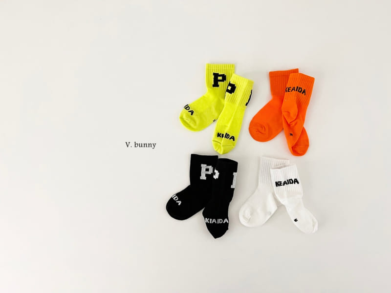 V Bunny - Korean Children Fashion - #designkidswear - Piece Socks Set - 8