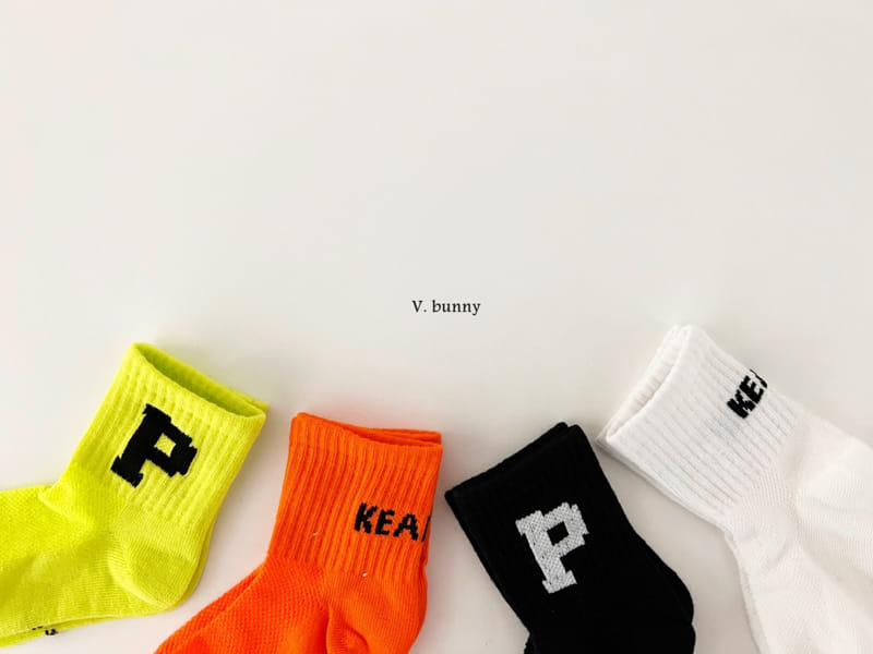 V Bunny - Korean Children Fashion - #littlefashionista - Piece Socks Set