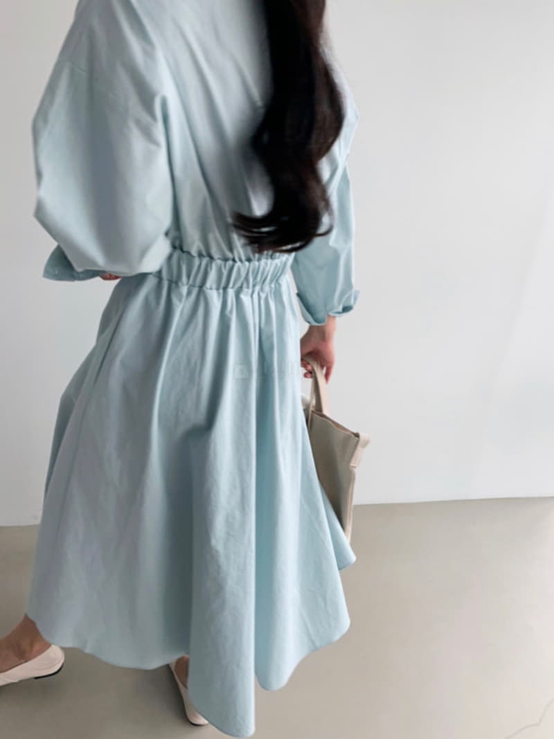 Vannuvo - Korean Women Fashion - #womensfashion - Shirt Long One-piece - 6